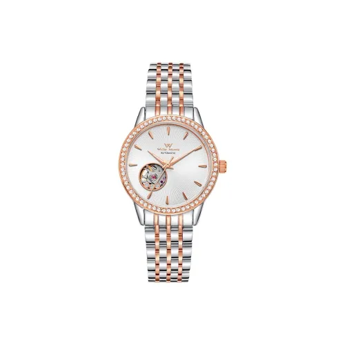 Welly Merck Механические часы Женские часы Серебристый циферблат