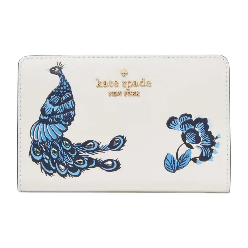 Kate Spade Saffiano кожа кошелек средний женский синий и многоцветный