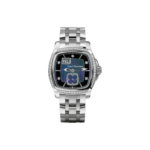 BUCHERER PATRAVI Collection Автоматический Механический Механизм Женские Часы Watch 38,54*39,25 мм Черный Циферблат