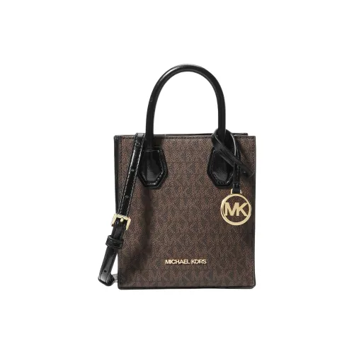 MICHAEL KORS Mercer Полиуретан Сумка через плечо Экстра Маленькая Женская Черная