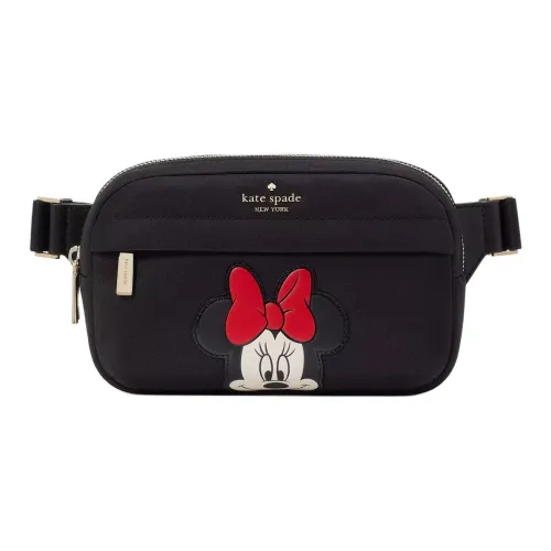 Kate Spade Disney collaboration Нейлон Бананка Женские Черный