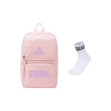 Светло-розовый рюкзак + белые носки