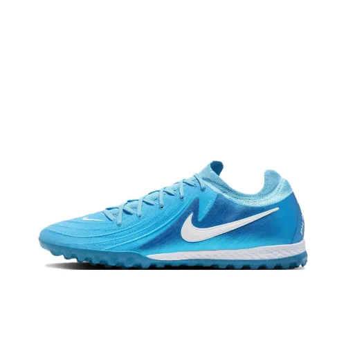 Nike Phantom GX 2 Pro TF Шипы Футбольные бутсы Унисекс Синий Белый
