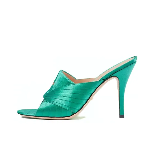 GUCCI Слипоны Женские Бирюзовый