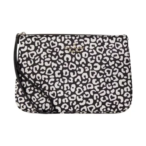 Kate Spade Chelsea Переработанный полиэстер Клатч Средний Женский Черный и разноцветный