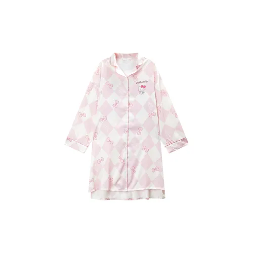 GUKOO x Hello Kitty Ночная сорочка Женская Light Mist Розовый