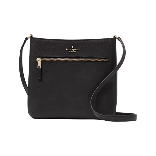 Kate Spade Saffaino кожа сумка через плечо женская черная