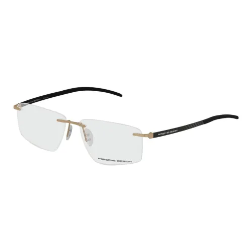 PORSCHE DESIGN Нержавеющая сталь Углеродное волокно Квадратные Оправы для очков Мужские