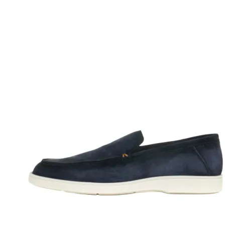 Santoni Лоферы Blue Men's