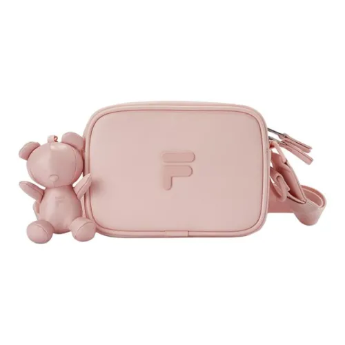 FILA FUSION Полиуретан Cute Bear Сумка через плечо Стандартная Женская Кремовый Розовый