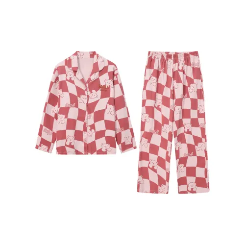 BTK Красный Женские Пижамные Комплекты