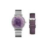 Серебряный/Темно-фиолетовый