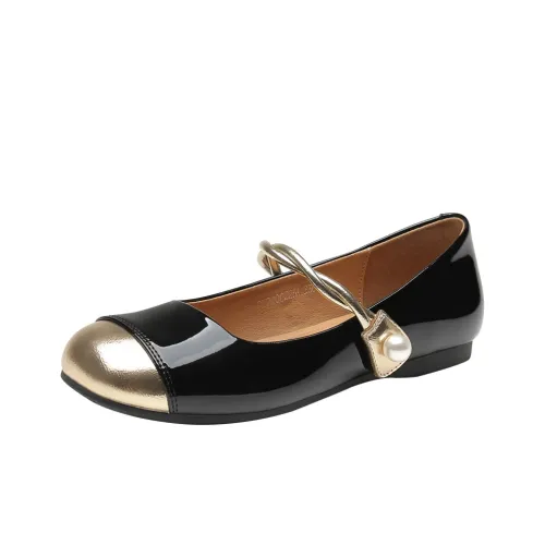 DUSTO Грубый каблук Туфли Мэри Джейн 1CM Женские