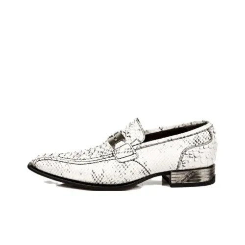 NEW ROCK Лоферы White Men's