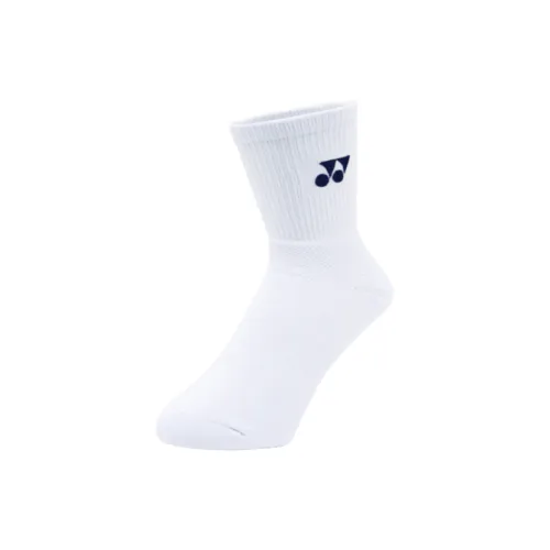 YONEX Белые Мужские Носки MID до икры