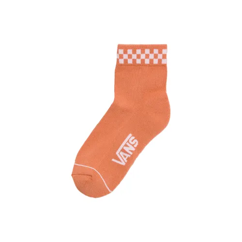 Vans Peek A Check Высокие носки Унисекс 1 упаковка Красный Халцедон