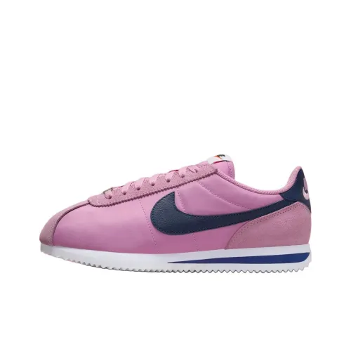 Nike Cortez Slip-resistant Abrasion-resistant Low-top Беговые кроссовки Женские Розовые