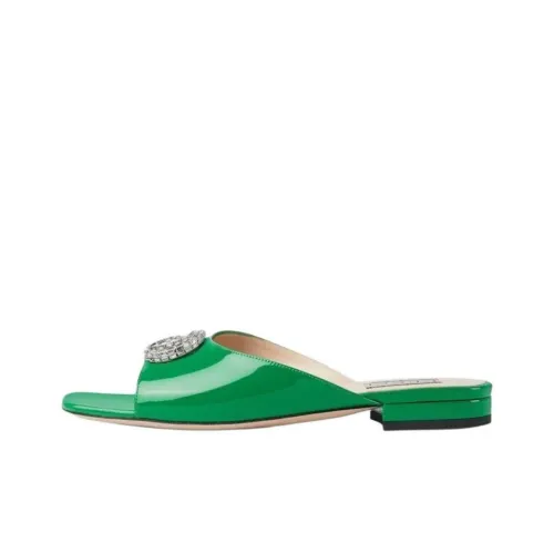 GUCCI Слипоны Женские Зеленые