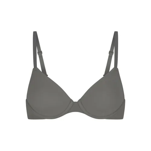 SKIMS FITS EVERYBODY T Рубашка Бюстгальтер Женские 1 Пачка Металлический Бронза