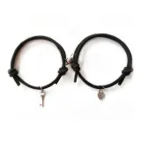 Привлекательный браслет Starlight - форма сердца, ключ, замок