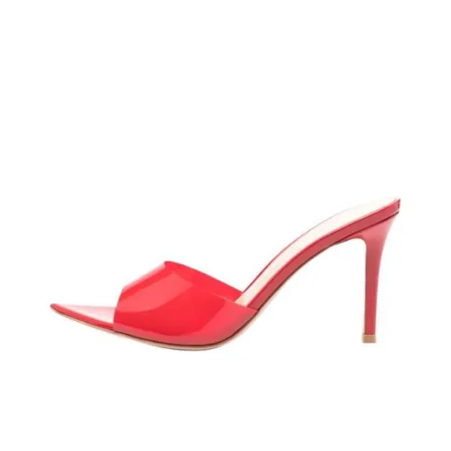 GIANVITO ROSSI Слипоны Красный Женские