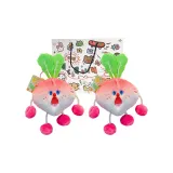 Розовый + Розовый + Сумка для покупок