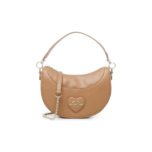 LOVE MOSCHINO Полиуретан Одно плечо Сумка Женская Печенье