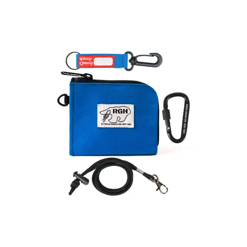 Rough Enough Canvas Bag Coin Purse Unisex Blue Руф Эффект Холст Сумка Кошелек Унисекс Синий