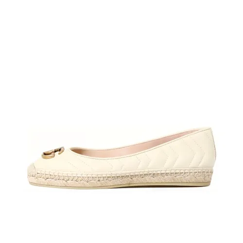 GUCCI Espadrilles Женские Кремовый Белый