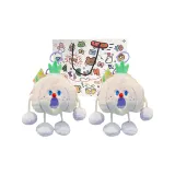 Светло-фиолетовый + Светло-фиолетовый + Сумка для покупок