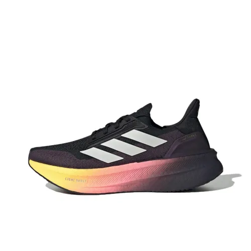 Adidas ULTRABOOST 5X Беговые кроссовки Низкий топ Черный Унисекс