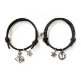 Привлекательный браслет Starlight - Морская звезда с якорем