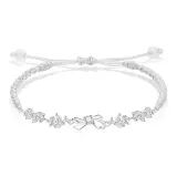 Глициния, бабочка, браслет