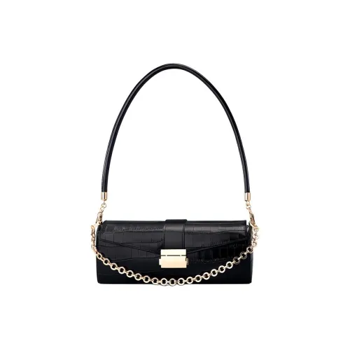 TTaG．baG Коровья кожа Сумка через плечо Стандартная Женская Черная