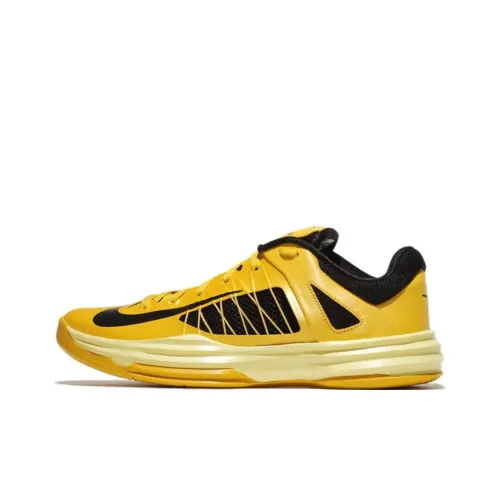 Nike Hyperdunk Slip-Resistant Low Top Баскетбольные кроссовки Унисекс Желтый Черный