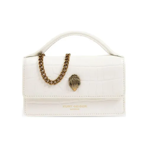 Kurt Geiger London Кожа Сумка через плечо Сумка Экстра Маленькая Женская Белая