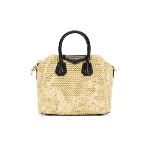 Givenchy Рафия Сумка через плечо Сумка Мини Женская Естественный