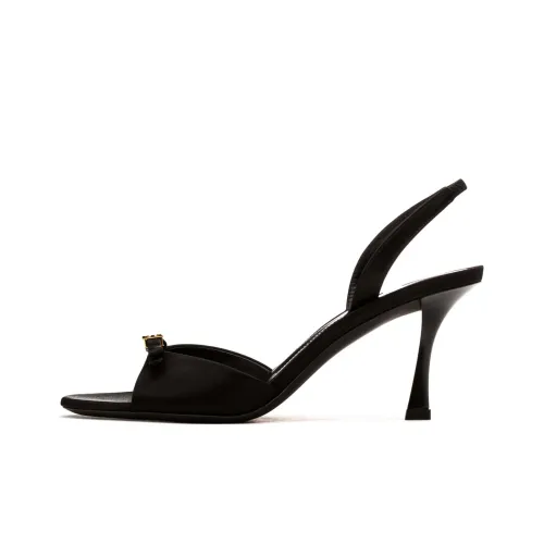 Givenchy SLINGBACK One Strap Sandals 8 cm Women's Black Givenchy SLINGBACK One Ремень Сандалии 8 см Женские Черные