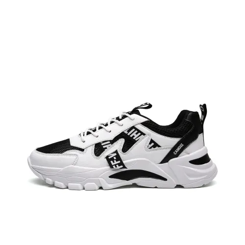 CAMOSI Амортизаторы Устойчивые к истиранию Низкий Топ Толстая подошва Кроссовки Унисекс