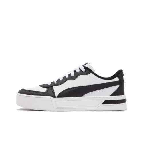 PUMA Skye Trainers Low Топ Кроссовки для скейтбординга Женские Белые Черные