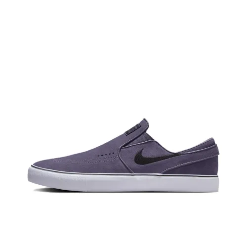 Nike SB Janoski+ Slip Resistant Abrasion Resistant Low Топ Скейтборд Кроссовки Унисекс Фиолетовый Черный