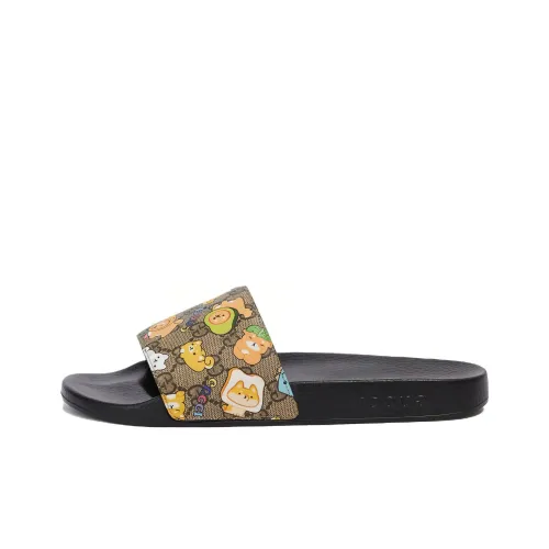 Pika Rar x GUCCI Слипоны Мужской Черный