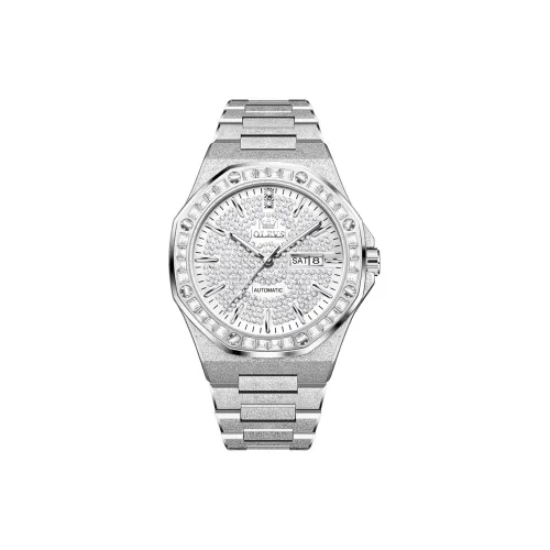 OLEVS Radiant Collection Механические часы Мужские часы Серебристый циферблат