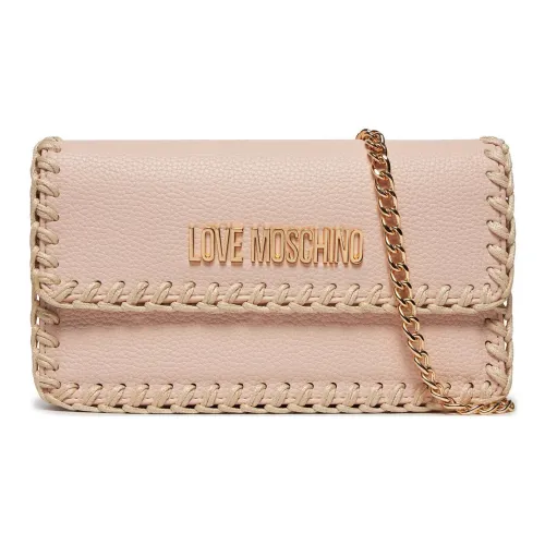 LOVE MOSCHINO Сумка через плечо из искусственной кожи женская розовая