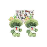 Темно-зеленый + Темно-зеленый + Сумка для покупок