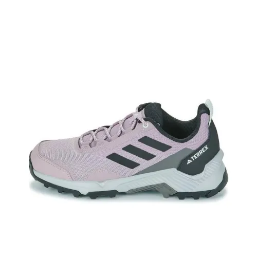adidas Terrex Eastrail 2,0 Slip-Resistant Abrasion-Resistant Low-Top Hiking Shoes Women's Dark Pink adidas Terrex Eastrail 2,0 Противоскользящие устойчивые к истиранию низкий топ походная обувь женский темно-розовый