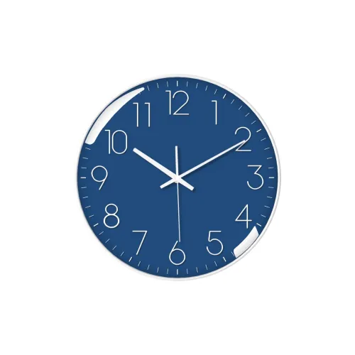 WEESHI Механизм часов с плавным ходом секундной стрелки металлический 3D-эффект циферблат унисекс белый