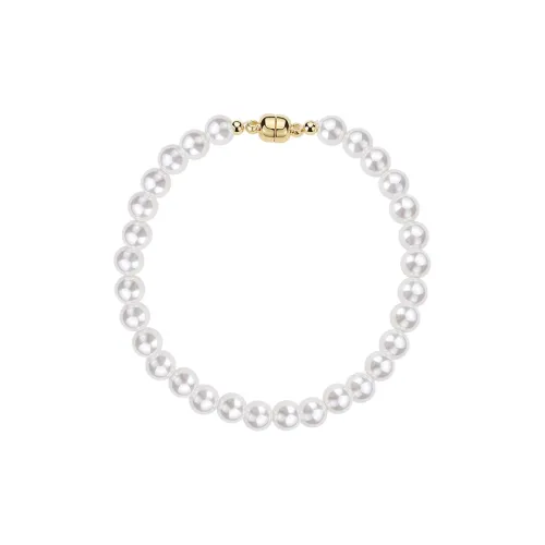 Social Talent Искусственный жемчуг покрытие золотом медные браслеты женские