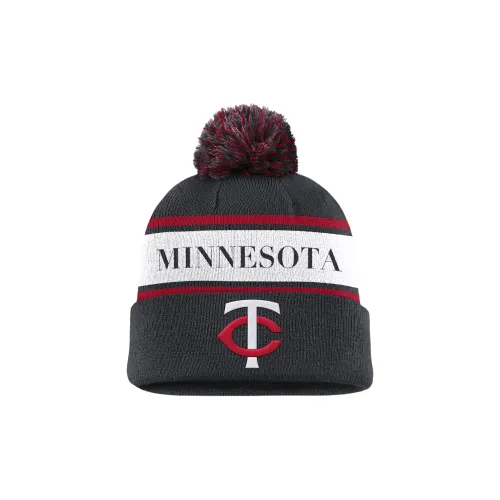 nike Акриловые шапки-бини Мужской Морской синий