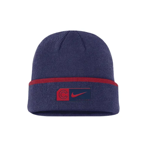 nike Акриловые шапки-бини Мужской Морской синий